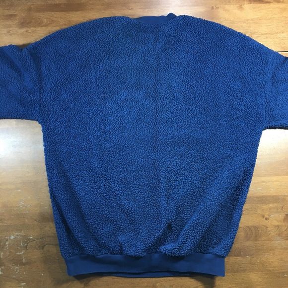 VTG NCAA Illinois Summit Sportswear Kickoff Collection Sherpa Sweater Men sz S - Picture 5 of 7